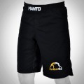Pro Shorts "LOGO" in RipStop Cotton black