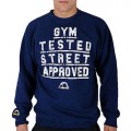 MANTO "GYM TESTED" Sweatshirt Blue